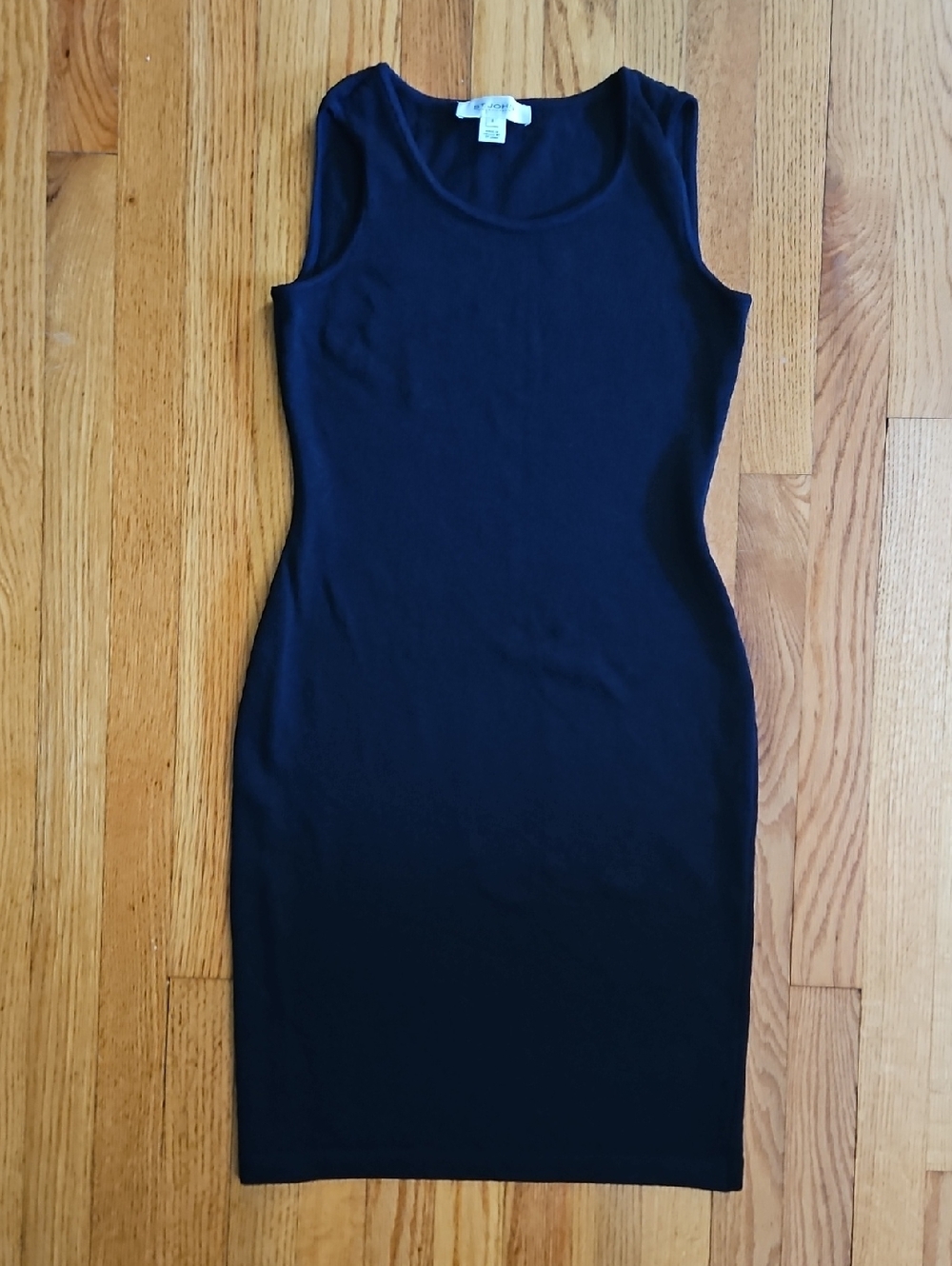 St. John Collection Navy Sleeveless Knit Dress - Size 2